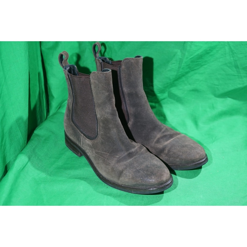THURSDAY Men's Legend Rugged Suede Leather Chelsea Boots Size 8‎